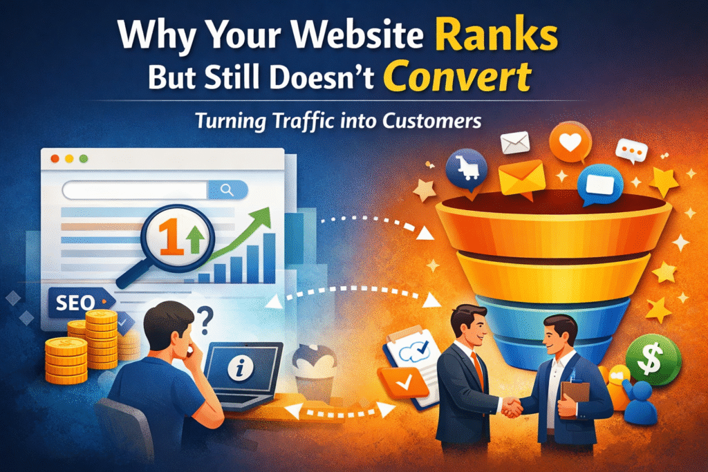 Website Ranking but No Leads? Here’s Why | Sanfy